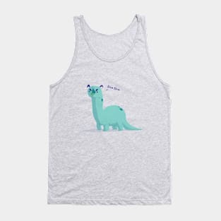 Long neck dog-osaurs Tank Top